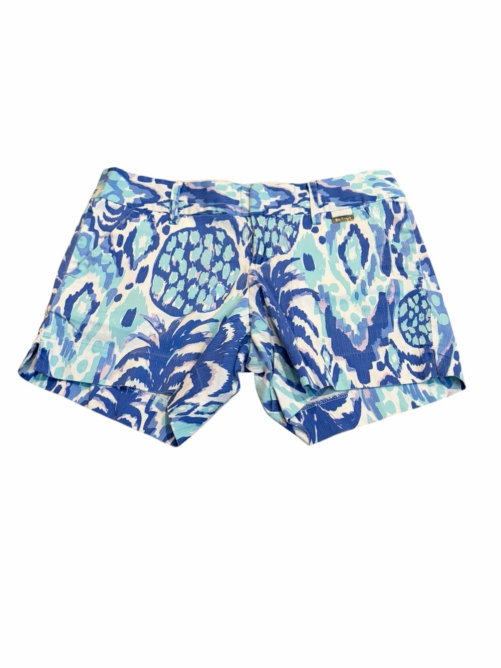 LILLY PULITZER Callahan short in serene blue Tropi call me